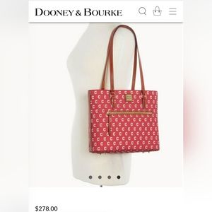 Large Dooney and Bourke Cleveland Indians Purse